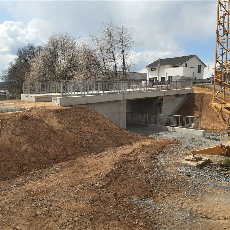Neubau einer Unterführung im Limespark D in Öhringen